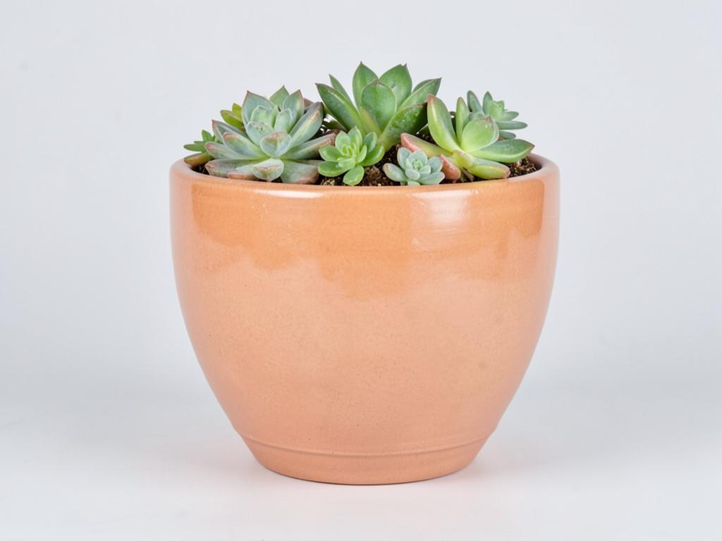 Glazed terracotta planter — 600mm